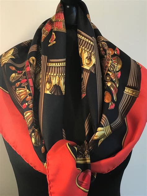 hhow i chose a hermes scarf|vintage hermes scarf price guide.